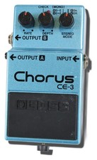 Pédale BOSS CE-3 Chorus Made in JAPAN 6198 testée et fonctionnelle