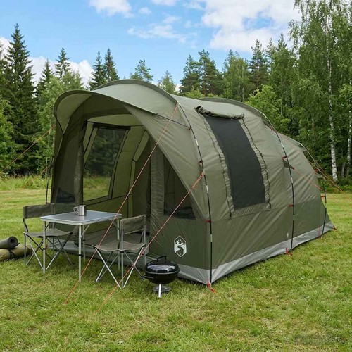 Tente tunnel vert olive 400 - tunnel,