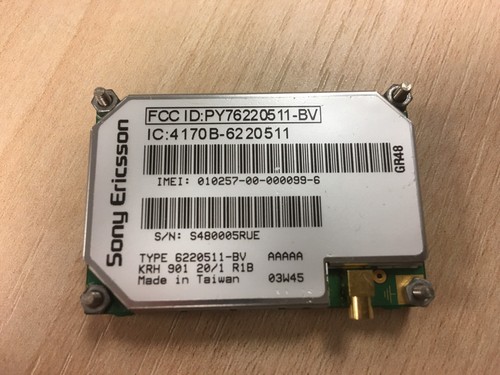 Module gsm sony ericsson gr48 - sony,