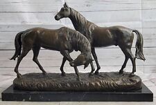 Signée L.Carvin Chevaux En