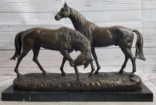 Signée carvin chevaux en - l.carvin,