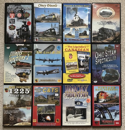 Railroad dvds greg scholl - by,