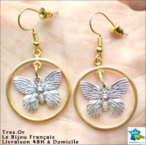 Boucles oreille créoles - d'oreille,