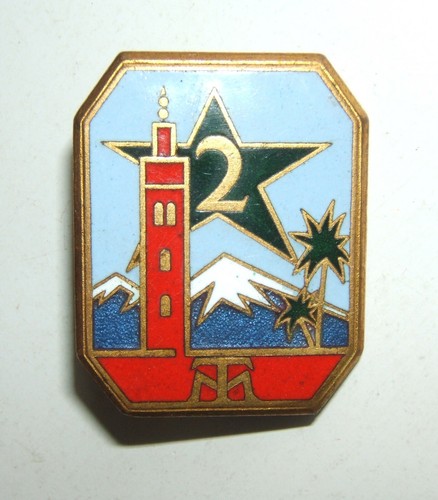 Insigne regiment de - 2°,