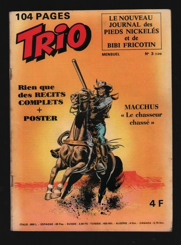 Trio pieds nickelés magazine - pieds,