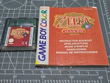 The Legend of Zelda: Oracle of Seasons PAL (Game Boy Color) | Cartouche + notice