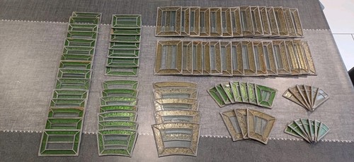 Lot vitraux ancien - lot, 85