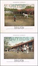 TYPOGRAVURE XIXe ARMéE D'AFRIQUE CHASSEURS VOLTIGE AVEC SURFAIX / A PIED FERME