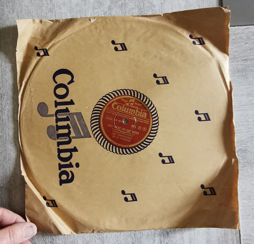 Disque tours columbia les - 78,