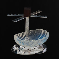 Porte-piques / Fruit de Mer / Cocktail / Verre Opalescent Palissandre Art Déco