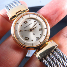 Montre Charriol Quartz en Acier et Metal Dore en parfait fonctionnement 