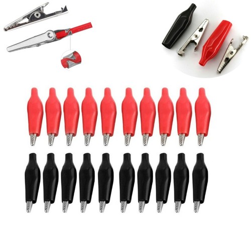 Pince crocodile plastique - pince,