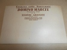 2 CARTES PUBLICITAIRES SCHAMPOING MARCEL - PARFUM  - PUB ( ref 19 )