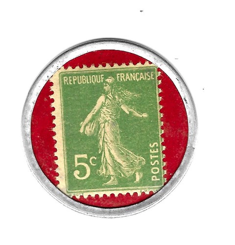 Monnaie timbre c du - 5,