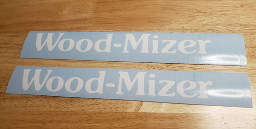 Wood mizer decals - wood, stickers