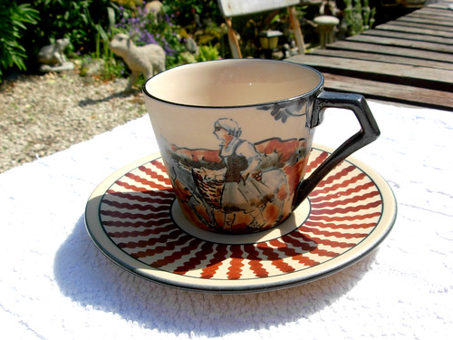 Tasse café ancien grès - café,