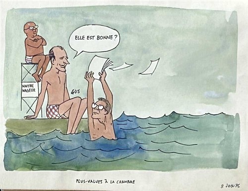 Gus aquarelle - ,