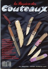 LA PASSION DES COUTEAUX n° 6 - JANVIER FÉVRIER 1990