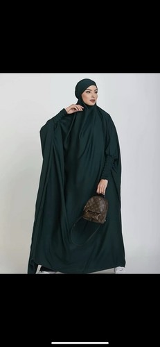 Dark green jilbab - green,