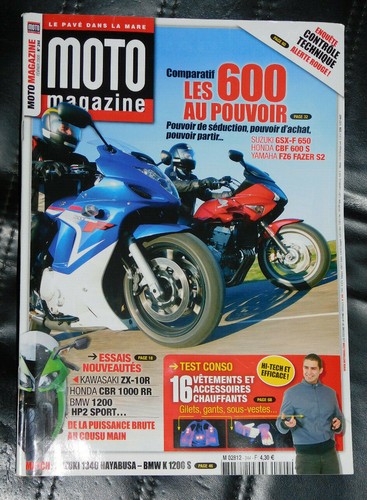 Moto magazine 244 honda gl - magazine,