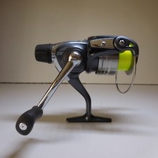 Moulinet pêche AXION 30 RD CAPERLAN vintage gris noir made in CHINA N8353 