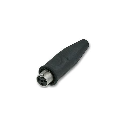 Neutrik rt4fc mini xlr - rt4fc-b-w,