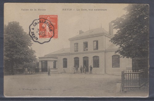 Ardennes revin la gare vue - revin,