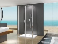 Cabine de douche  en forme U