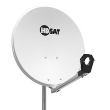 HDSAT Parabole satellite acier 60cm avec Support LNB en Acier Galvanisé