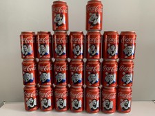 LOT 23 CANETTES COCA COLA EURO
