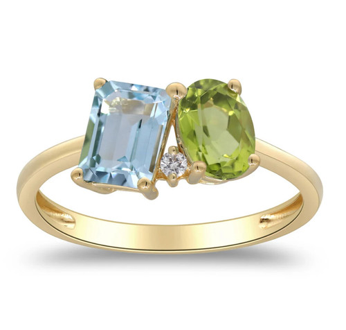 Bague fiançailles or - de,