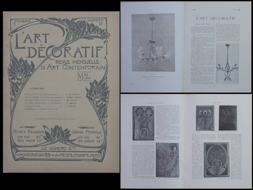 Art decoratif mai 1901 - 1901, l'art