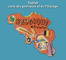 Yoplait, carte des provinces