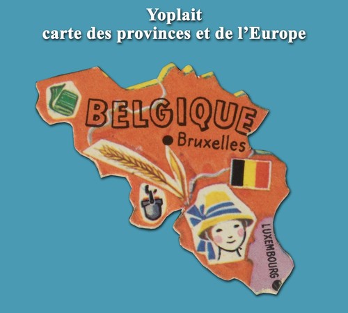 Yoplait carte des provinces - des,