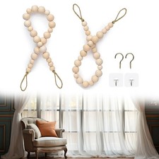 Cravates de finition rideau