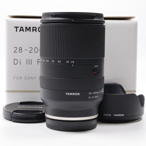 Tamron 200 8 - 28-200, f/2,8-5,6