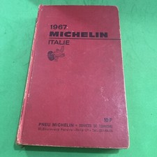 Guide Rouge Michelin Italie 1967