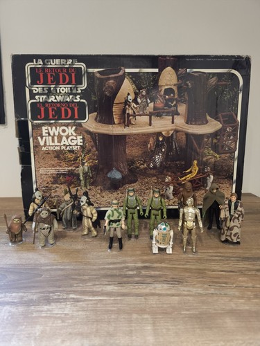 Village ewok figurines - village,
