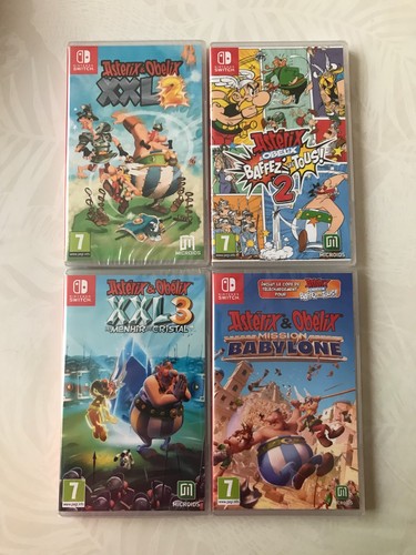 Pack jeux astérix obélix - astérix,