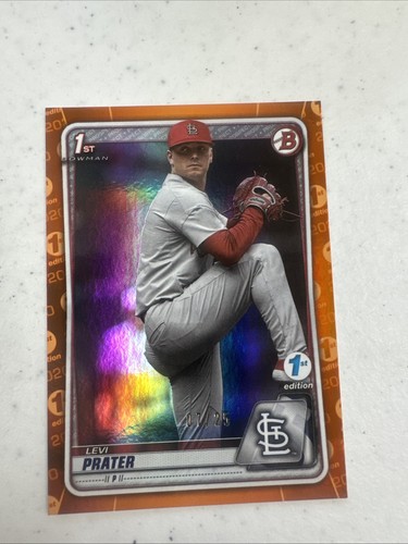 2020 bowman draft - levi, prater