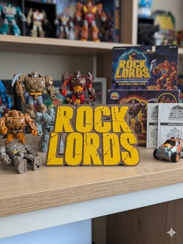 Logo rock lords - rock, 3d