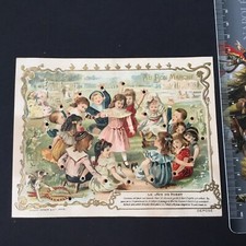 Chromo Bon Marché VER-2 Jeux