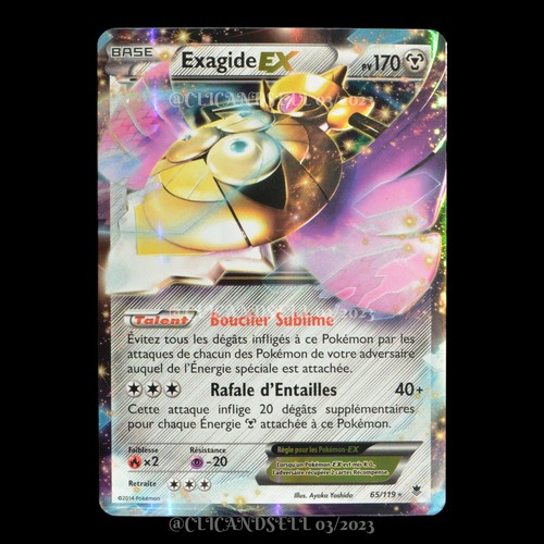 Carte pokémon exagide - pokémon,