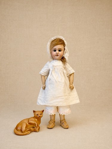 Antique porcelain doll - antique,