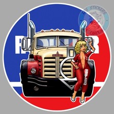 STICKER PIN UP ROUTIER SYMPA CAMION TRUCK VINTAGE MISS BERLIET PINUP BC002