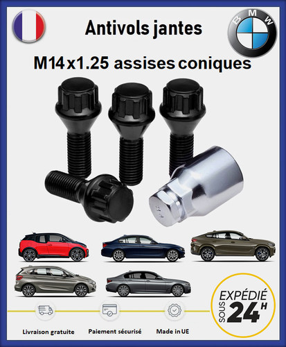 Ecrous antivol roues - antivol, de