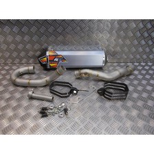 ligne pot echappement inox art b-p122 silencieux alu moto husqvarna fe 501 76906