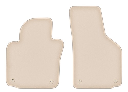 Tapis avant velours beige - , pour