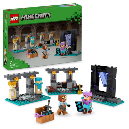 Lego minecraft the armoury - minecraft,