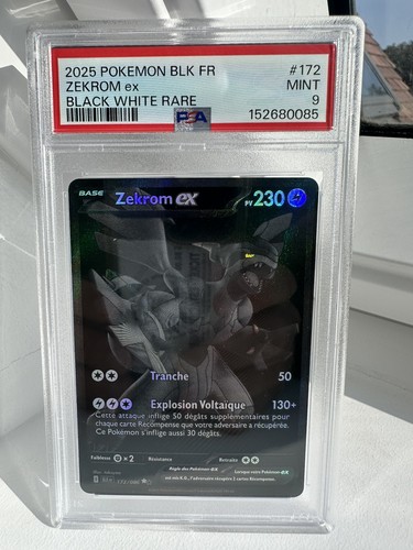 Carte pokemon zekrom black - carte,